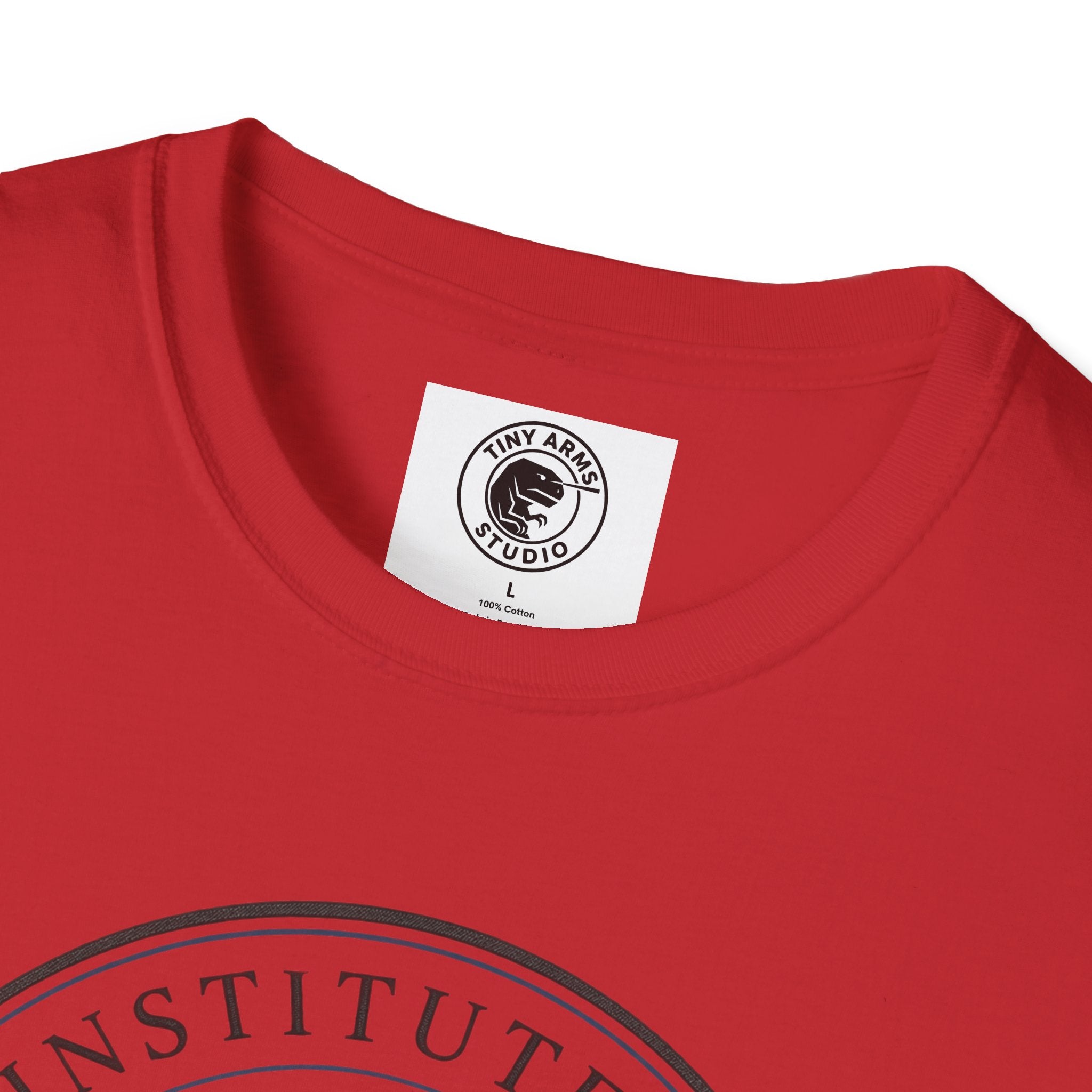 Institute of Unnecessary Knowledge T-Shirt | Eagle Seal Graphic Tee