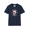 Pink Skull 'Out Here' Graphic Tee | Skull Illustration T-Shirt