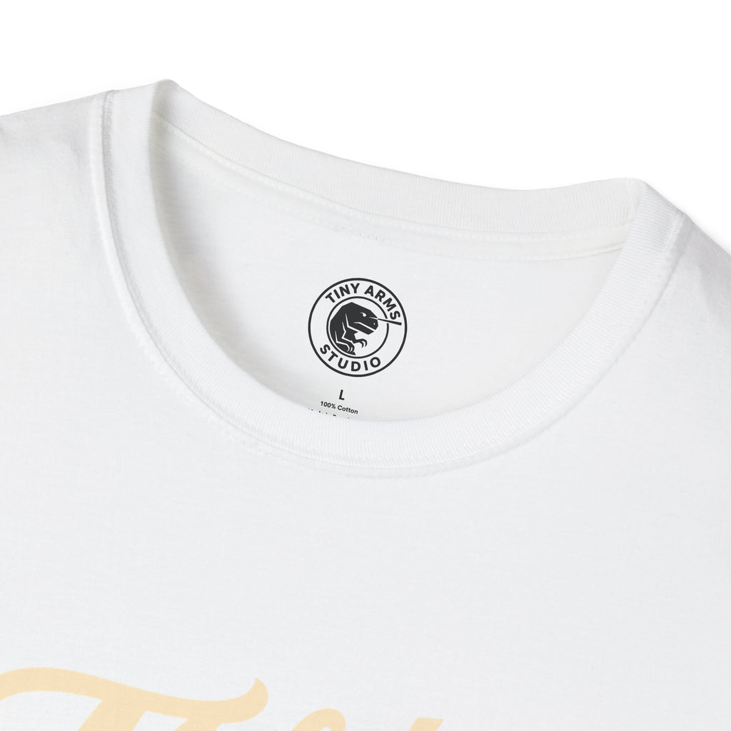 Mildly Feral T-Shirt | Script Retro Typography, Casual Graphic Tee
