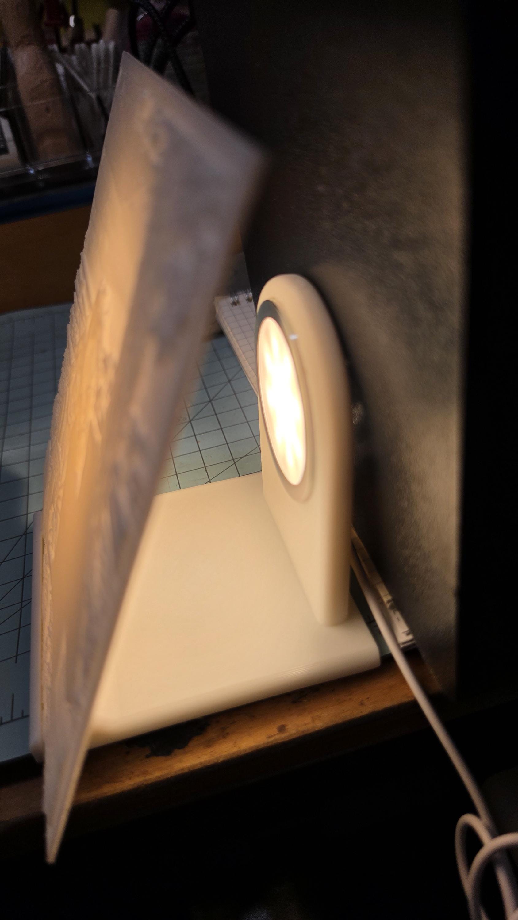 Custom Lighted Memory Portrait