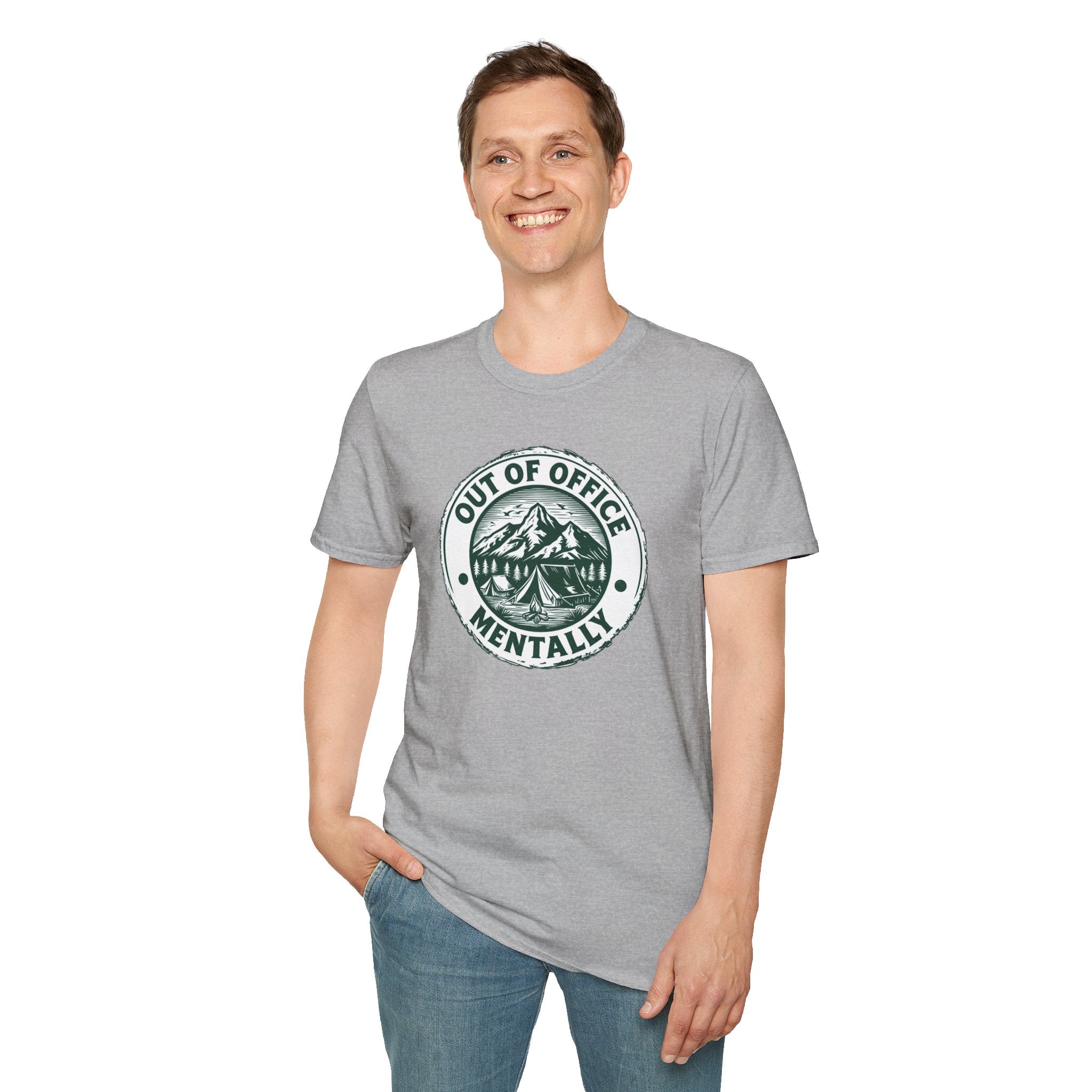 Out of Office Mentally T-Shirt | Mountain Camp Graphic Tee