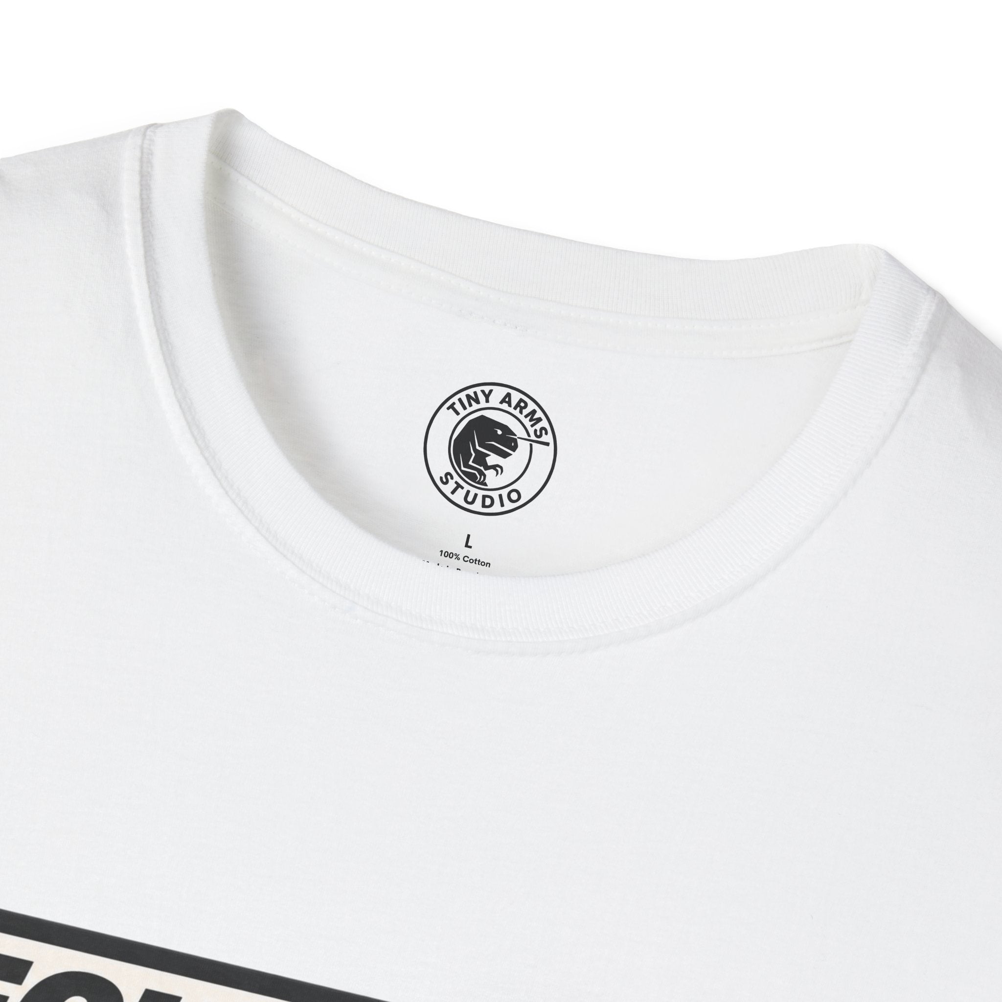 Technically Present T-Shirt | Lightning Retro Stripe Graphic Tee