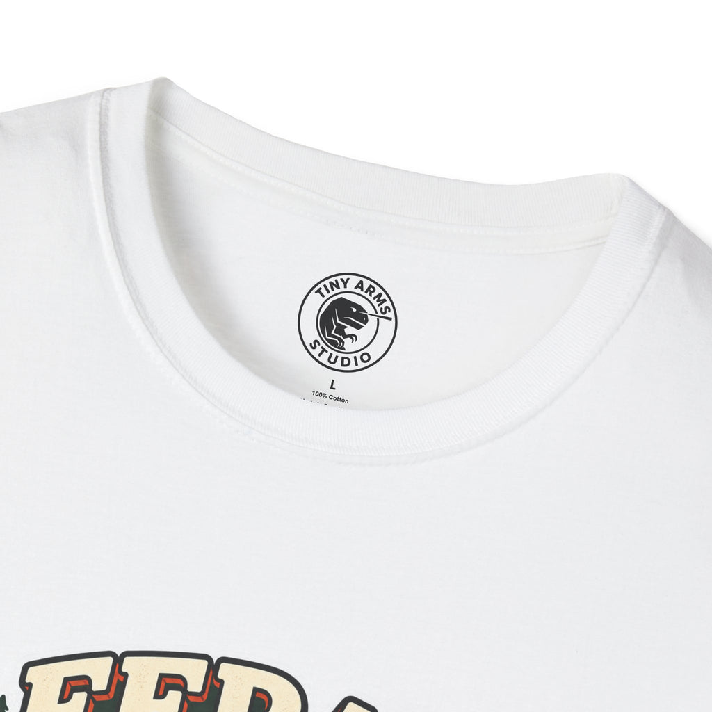 Feral By Nature raccoon graphic T-Shirt | nature outdoors vintage camping