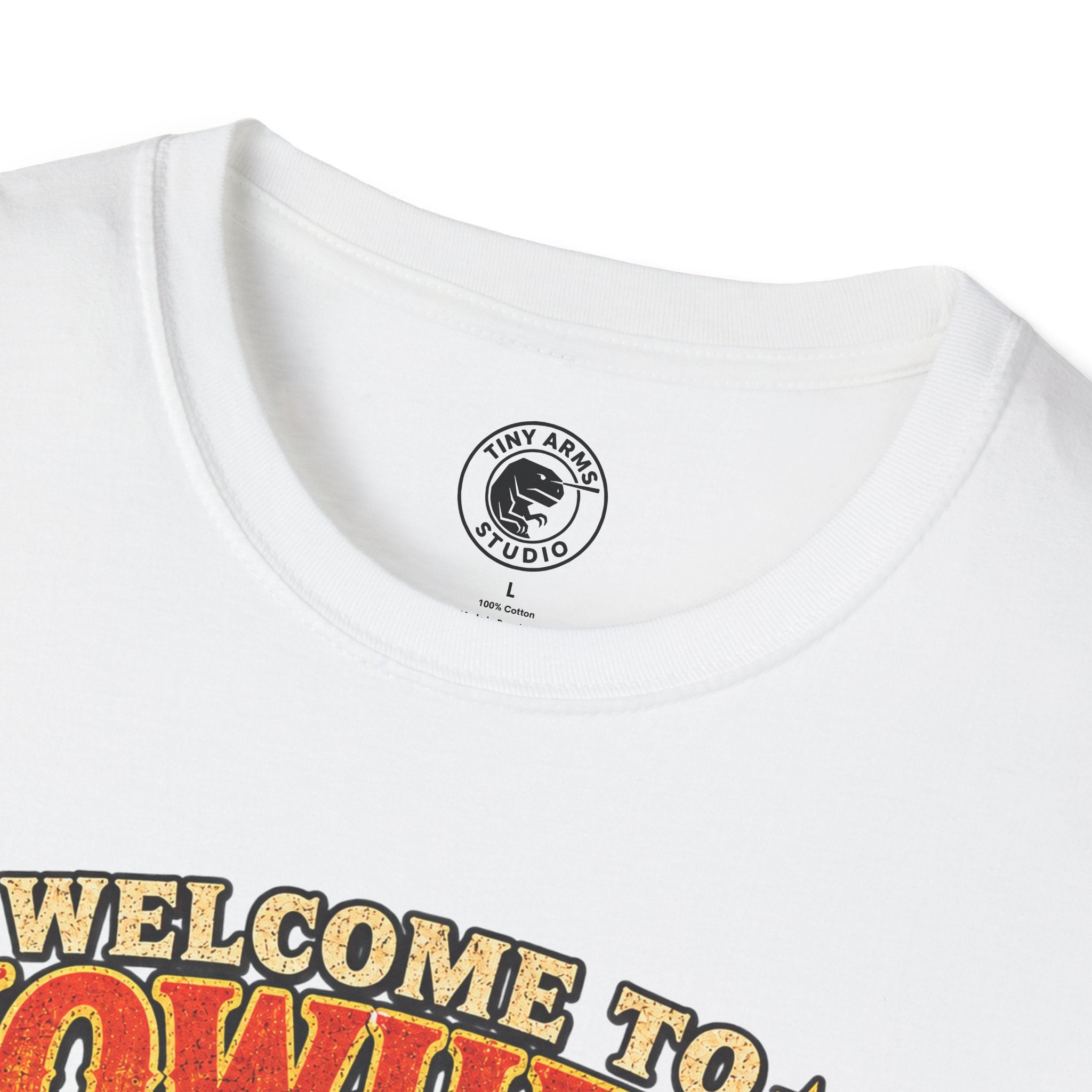 Welcome to Nowhere T-Shirt | Retro Desert Motel Road Trip Design