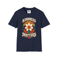 Kindness Matters Flower Smile T-Shirt | Retro Daisy Peace Vibes
