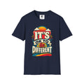 Be Different T-Shirt | Retro Rainbow Typography