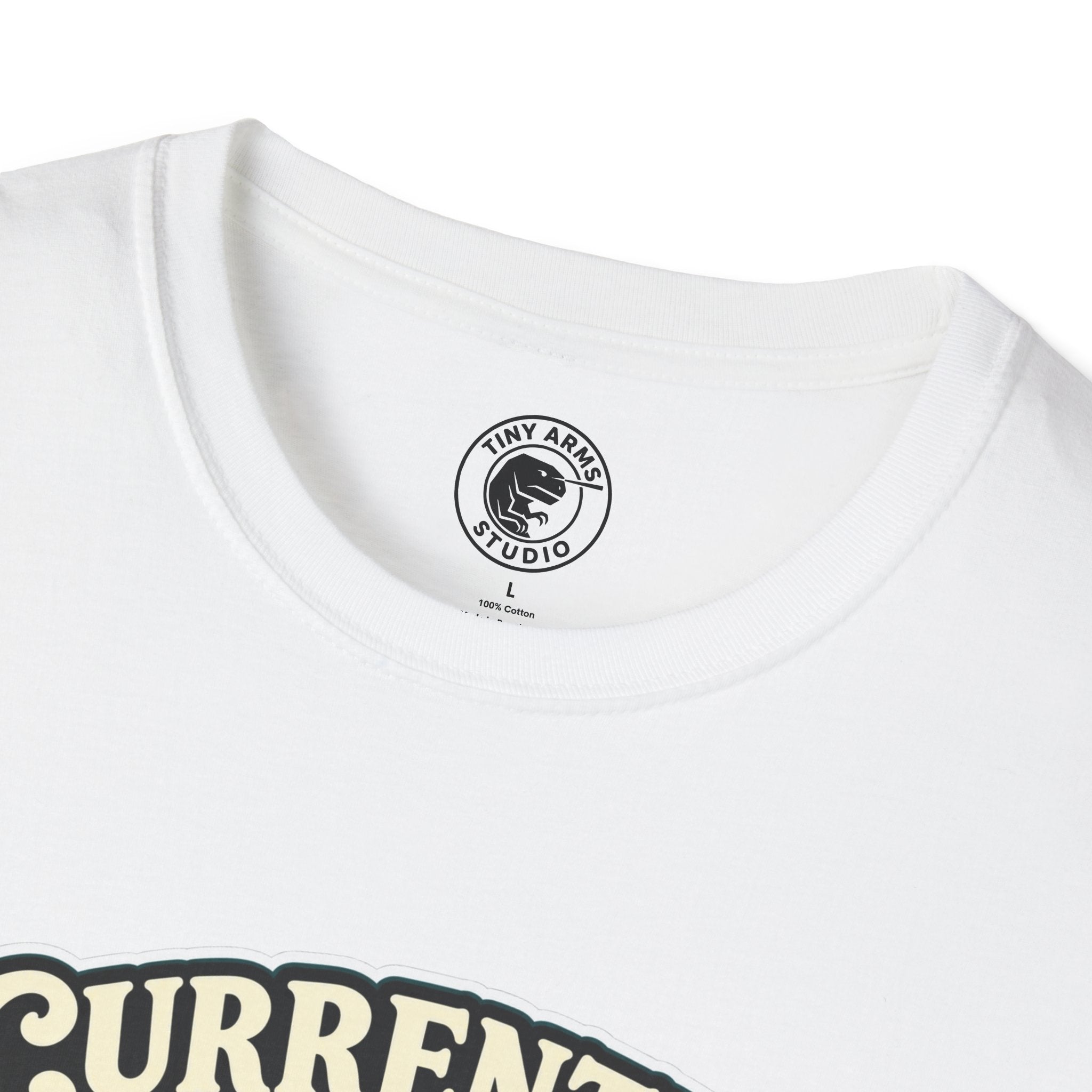 Currently Gathering Shiny Things Raccoon T-Shirt | Cute Forest Animal Tee