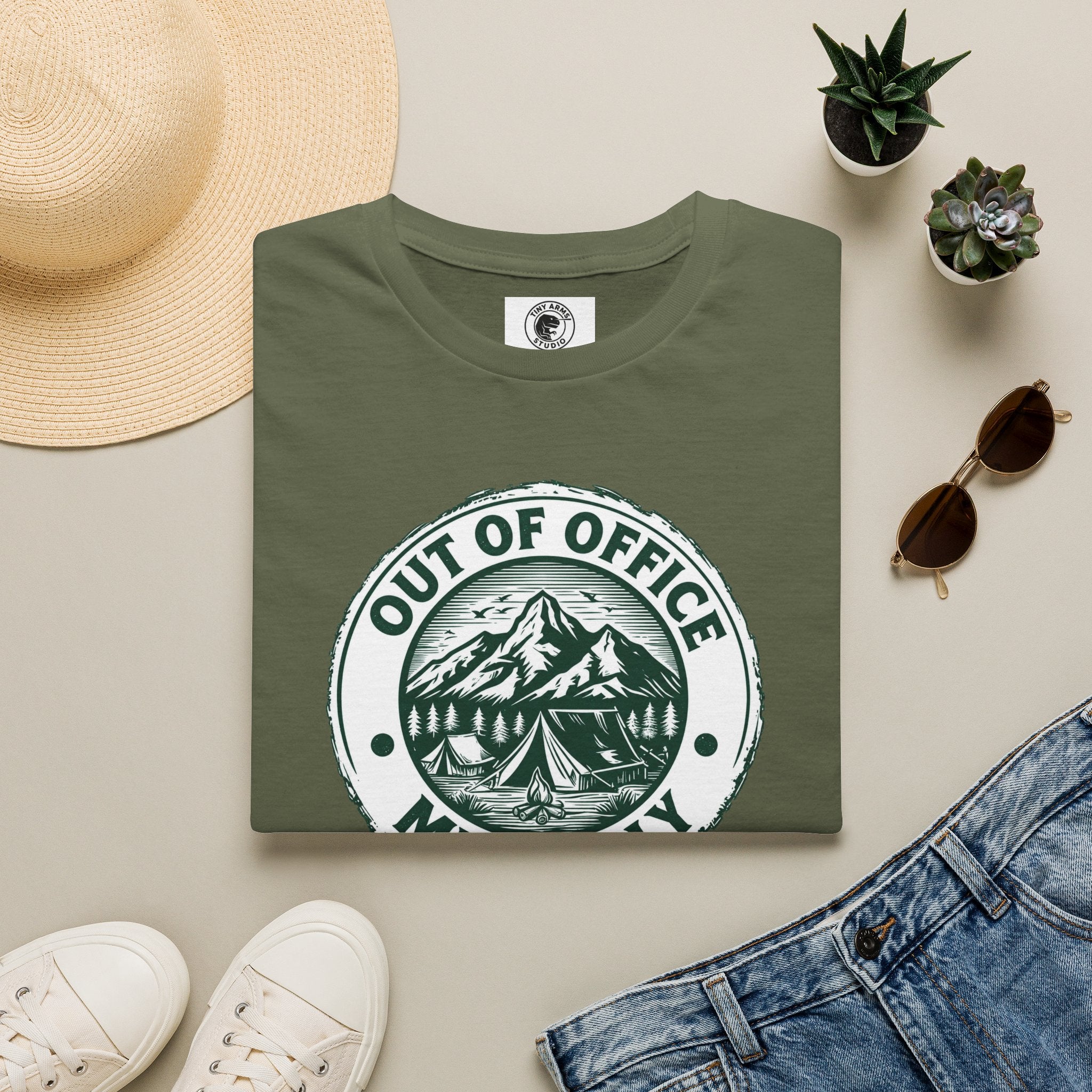 Out of Office Mentally T-Shirt | Mountain Camp Graphic Tee