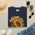 Always Facing the Sunshine Retro Sunflower Graphic Tee
